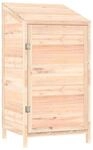 vidaXL Ger&auml;teschuppen 55x52x112 cm Massivholz Tanne