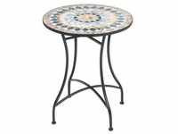 Primaster Tisch Provence Ø 60 cm, Höhe 72 cm, rund, Mosaik