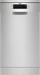 AEG 911 054 084, AEG FFB73527ZM, Freistehend, Single (45 cm breit), Edelstahl,