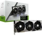 MSI SUPRIM GeForce RTX 4080 16GB, GeForce RTX 4080, 16 GB, GDDR6X, 256 Bit,...