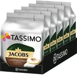 Tassimo Jacobs Cappuccino, Rainforest Allian, 5er Pack, 5 x 16 T-Discs (8 Portionen)