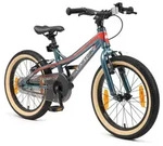 BIKESTAR Kinder Fahrrad MTB ab 5 Jahre | 18 Zoll Alu Mountainbike Kinderrad | Gr&uuml;n -