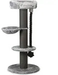 Beeztees Havilo - Kratzbaum - grau - 80x80x170 cm - Grau