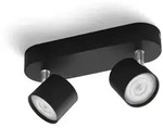 Philips Star Decken-/Wandspot, 2x, Strahler Oberfl&auml;chenbeleuchtung, LED, 2700...
