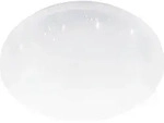 EGLO Deckenlampe Pogliola-S, &Oslash; 31 cm, Kristalleffekt LED Deckenleuchte,