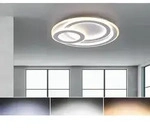 Trio Leuchten LED Deckenleuchte Mita wei&szlig;-matt &Oslash; 51,5 cm dimmbar - Wei&szlig;