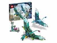 LEGO 75572 Avatar Jake und Neytiris erster Flug auf einem Banshee, Pandora Film Set