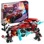LEGO 76244 Marvel Miles Morales vs. Morbius Set, Spider-Man Rennwagen...