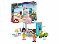 LEGO 41723 Friends Donut-Laden, Spielzeugladen mit Mini-Puppen Liann und Leo, den