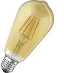 LEDVANCE Smarte LED-Lampe mit ZigBee, Sockel E27, Dimmbar, Warmwei&szlig; (2400K), Goldene