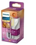 Philips Filament-Lampe, transparent, 60 W A60 E27, 5,9 W, 60 W, E27, 806 lm, 15000 h,
