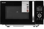 Sharp YC-QG254AE-B Mikrowelle Schwarz 900 W - Kapazit&auml;t: 25 Liter -