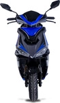 Motorroller Striker 50 ccm, 25km/h, Euro 5, blau GT Union - Blau