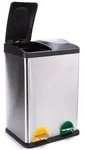 MSV M&uuml;lleimer M&uuml;lltrennsystem 40 L (2x20 Liter) mit Inneneimer gro&szlig;e
