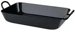 RIESS 0452-022 Omas Bratpfanne 33/20, Classic, Schwarzemaille, Schwarz / Bratform -