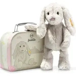 Steiff Hase Hoppie 26 cm im Koffer 080968 - Grau