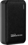 RealPower Powerbank PB-10000 SE schwarz 10.000mAh - Schwarz
