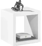 Raumteiler - Wei&szlig; - 41 x 41 cm - mit 1 Fach - Wei&szlig;