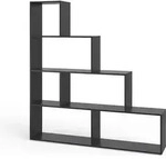 Treppenregal Vicco Schwarz 163 x 155 cm, Model 34599 - Schwarz