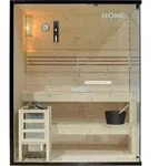 HOME DELUXE - Traditionelle Sauna - Shadow L - 150 x 120 x 190 cm - f&uuml;r 3 Personen -