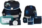 School-Mood Timeless mit LED Patchy Schulranzen-Set 7-teilig Moritz dunkelblau -