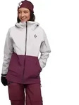 W Recon Stretch Ski Shell, Ice Pink-Blackberry, S, Women, Women's Outerwear Top,