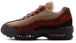 Schuhe Nike Air Max 95 DZ4710200 - Dunkelrot/Schwarz - 38,5