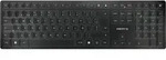 CHERRY KW 9100 SLIM, Kabellos, RF Wireless + Bluetooth, QWERTY, Schwarz -...
