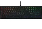 CHERRY MX 10.0N, Kabelgebunden, USB, Mechanischer Switch, QWERTY, RGB-LED, Schwarz -