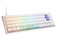 Ducky One 3 Classic Pure White SF Gaming Tastatur, RGB LED - MX-Black