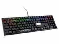 Ducky One 2 Backlit PBT Gaming Tastatur, MX-Black, RGB LED - schwarz (US)