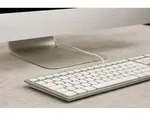 CHERRY KC 6000 C FOR MAC Corded GB-Layout silver/white - Silber
