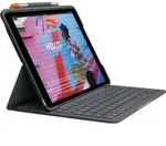 Logitech Slim Folio - Tastatur und Folioh&uuml;lle - kabellos - Bluetooth LE - QWERTY -