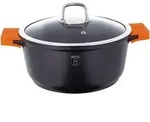 Berlinger Haus BH/1094N, 2,2 l, Rund, Schwarz, Orange, Aluminium-Guss, Orange,