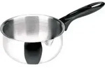 IBILI Stielkasserolle Cl&aacute;sica 12 cm Edelstahl Kunststoff Silber Schwarz -