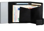 SecWal SecWal 1 Kreditkartenetui Geldb&ouml;rse RFID Leder 9 cm - Petrol