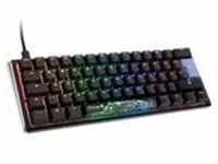 Ducky One 3 Classic Black/White Mini Gaming Tastatur, RGB LED - MX-Blue