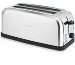 H.Koenig TOAS28 Toaster/Langschlitztoaster mit extra breitem Schlitz / 7...