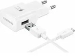 Samsung Typ C Kabel - USB Ladeger&auml;t- 2A - Wei&szlig; BULK - EP-TA200EWE+EP-DG970