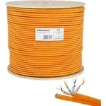 PremiumX 100m CAT 7 Netzwerkkabel Duplex LAN Kabel Ethernet Datenkabel