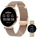 XCOAST SIONA 2 Damen Smartwatch (4,2 cm/1,3 Zoll) Rosegold (hell), Fitness Tracker,