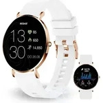XCOAST SIONA 2 Damen Smartwatch, 42 mm, AMOLED Display, Ultraflach, iOS und Android,