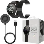 Smartwatch Forever ForeVive 2 SB-330 Damen Herren zwei Armb&auml;nder elegant sportli