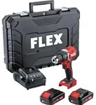 FLEX Akku-Schlagbohrschrauber PD 2G 18.0 EC LD/2.5 Set - 519057 - Wei&szlig;