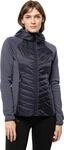 Jack Wolfskin Routeburn Pro Hybrid Damen Daunenjacke Grau XXL