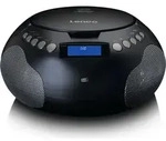 Lenco SCD-341BK - Boombox mit DAB+/ FM radio und Bluetooth&reg; - Batterie- oder
