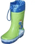 Playshoes Gummistiefel Dino - Gr&uuml;n - 24