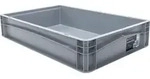 Surplus Systems Eurobox B 60 x 40 x 12 cm, 23,9 L, grau - Grau