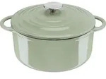 Tefal LOV E25805, 7,4 l, Rund, Gr&uuml;n, Eisenguss, Emaille, Gr&uuml;n - Gr&uuml;n