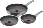 Set Pfannen und Tpfe Tefal C4279132 SET 3FP CER RENEW ON HIPPO IRON - Grau